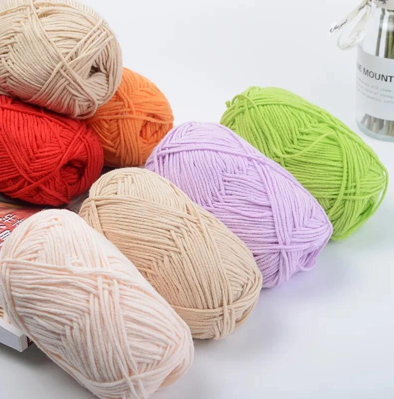 High Quality Yarn Dyed Acrylic Yarn for Crochet Sweater Hat Blanket