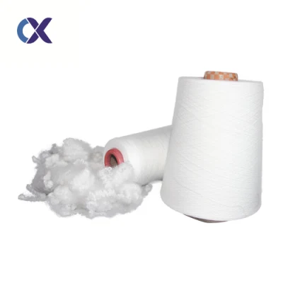 Mildew Proof Nano Copper Polyester Spun Functional Yarn for Textile Manufacturer