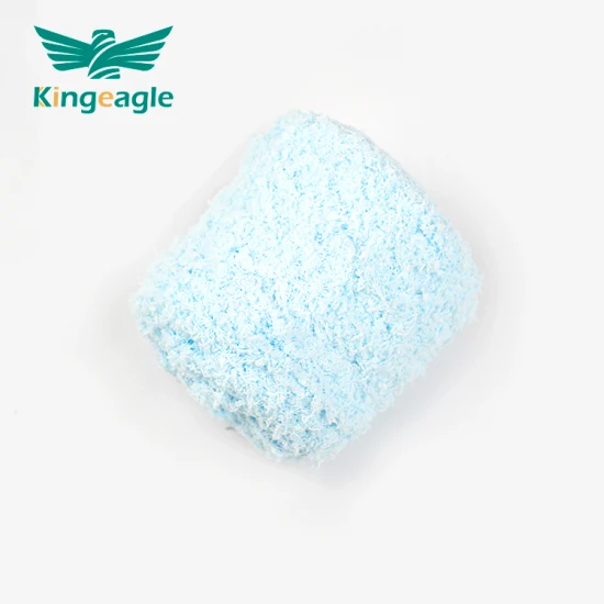 Kingeagle Wholesale Chenille Chunky Knit 100% Polyester Blanket Yarn