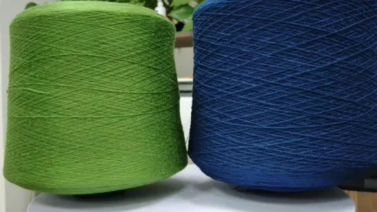 100% Dyed 28/2nm Solid Acrylic Yarn for Weaving Blanket